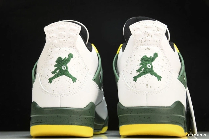 Retro Jordan 4 Ducks Oregon Duckman 257-255275 0826
